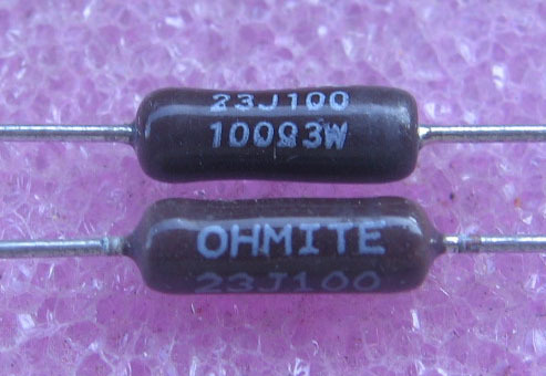 Moxico produces resistance of 3W 100Ω Glaze precision small volume