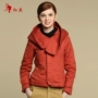 Áo khoác cotton mùa đông nữ có thể tháo rời Mũ trùm đầu mỏng mỏng ấm áo đỏ Ying truy cập - Bông áo khoác phao nữ hàn quốc