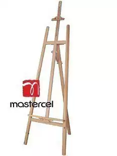 Montema 180CM pine easel rear support oil easel 1 8 m easel wooden newspaper stand wedding stand