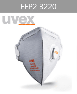 UVEX N95口罩 活性炭口罩|防PM2.5口罩|雾霾|（5个包邮） 3220