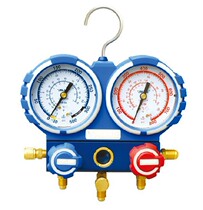 Fly over Double Table Valve VMG-2-R410A Air conditioning Pressure Pressure Gauge Pressure Gauge for Fluorine Table Refrigeration Accessories
