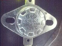 KSD301 KSD301 KSD201 250V10A120 250V10A120 C sudden jump type thermostat temperature-controlled switch Changclosed type