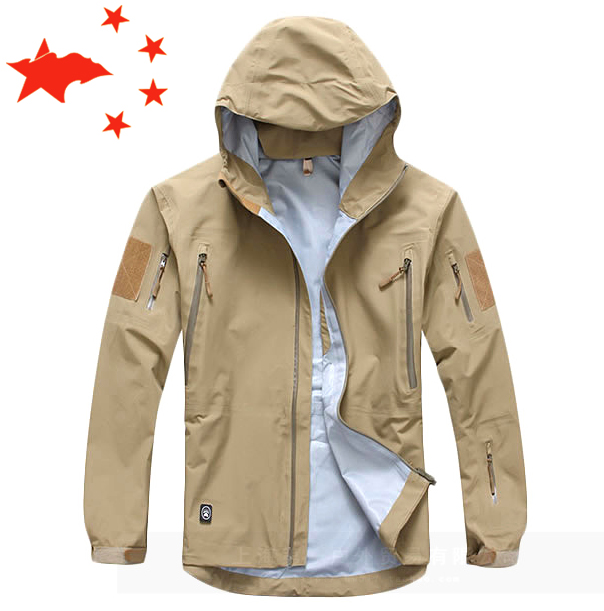 TAD Shark Skin hard shell Assault Clothing Seal Commando Combat Uniform Outdoor Rain-Proof Tactical Jacket