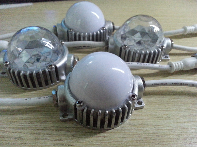 LED high brightness point light source aluminum shell point light source six lamp point light source D60 point light source double waterproof 24V