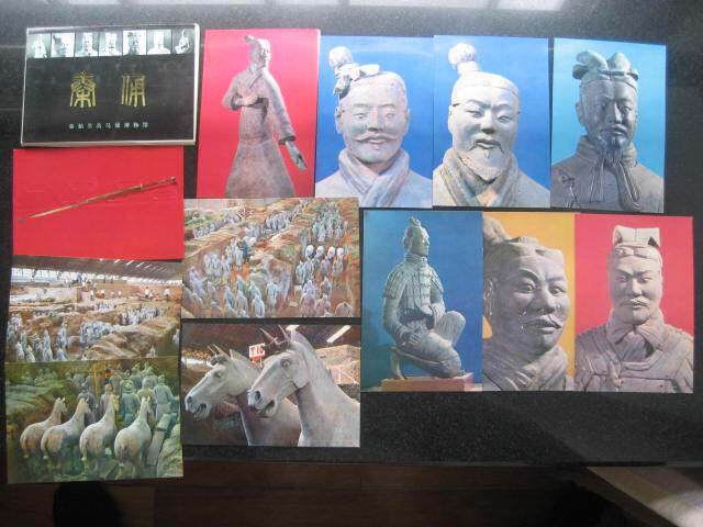 1980 Warrior Terracotta Terracotta Museum Edition Qin Terracotta Postcard 12 full