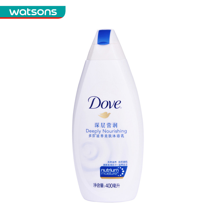 【屈臣氏】多芬深层营润滋养美肤沐浴乳400毫升