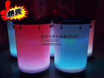 Super bright LED water drum colorful dream water drum frosted water drum sound control water drum laser water drum has Video
