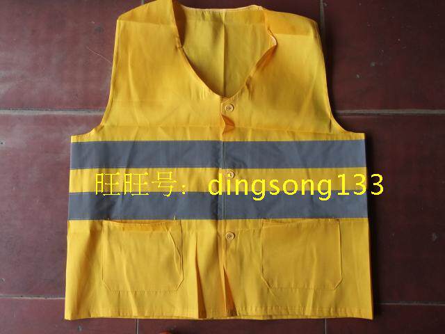 Railway Reflective Vest Railway Special Reflective Clothes Reflective Vest Reflective Clothes with Pockets