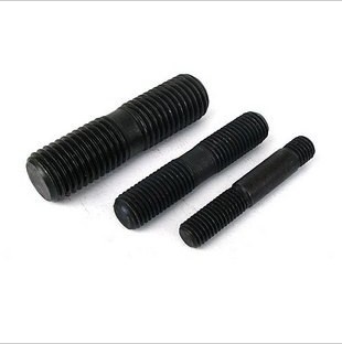 Double-head screw double-head screw blackened anti-rust treatment M20*75-300