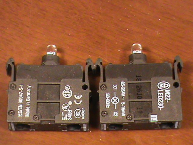 Mueller MOELLER Eton EATON LED Module CSA UL CE AC DC230V M22-LED230-W