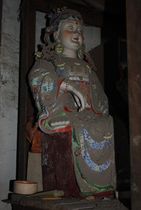 In the early days of Liberation sculpture porcelain factory porcelain Guanyin statues