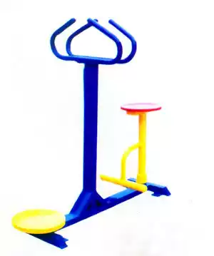 Community park Outdoor fitness equipment Sports equipment Sporting goods Sitting and standing twister Twister