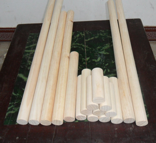 Diameter 3cm round wooden stick round wooden stick martial arts wooden stick small wooden stick short wooden stick long wooden stick