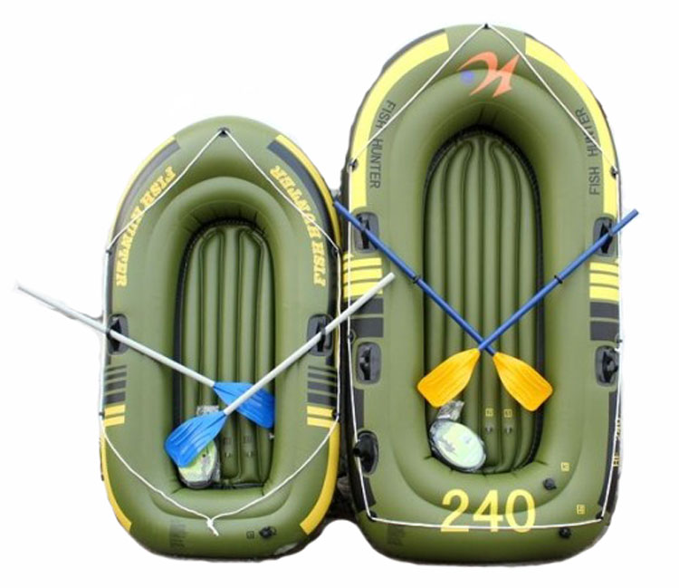 Veyron 2 people inflatable boat 3 people rubber boat kayak thickened two or three air cushion extra thick fishing boat