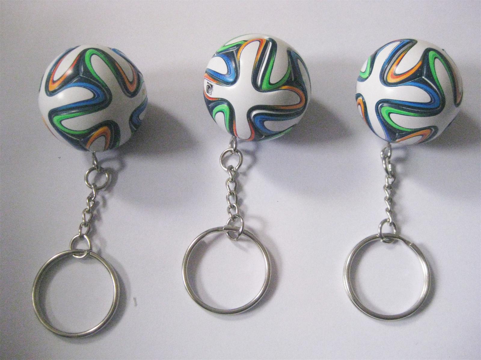 Mini-emulation 2014 World Cup designated final with ball key button Birthday Gift football hanging World Cup
