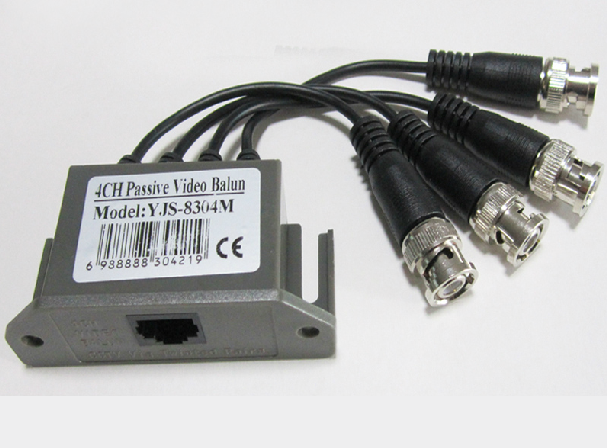 Four-Way Passive Ribbon Wire Twisted Pair Transmitter Monitoring Film Transceiver Anti-Interference Network Route Interface Transport