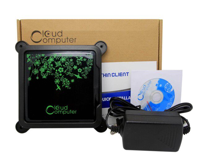 Cloud terminal N390 Network computer terminal Mini computer sharer Drag-and-drop card box win7