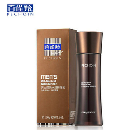 包邮 专柜正品 百雀羚 草本男士控油水润保湿乳100ml 男士乳液