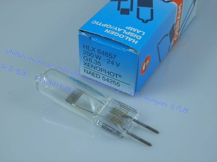 Long life Osram HLX64657 24V250W EVC FGX G6 35 Surgical light bulb without shadow