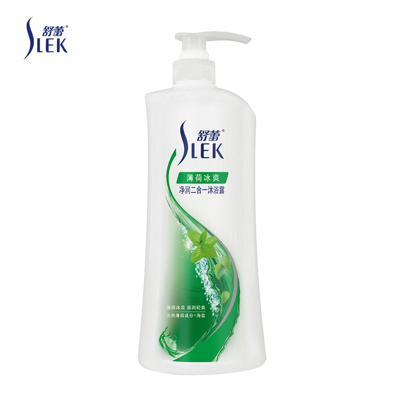 舒蕾新品 薄荷冰爽清凉沐浴露750ml 官方正品