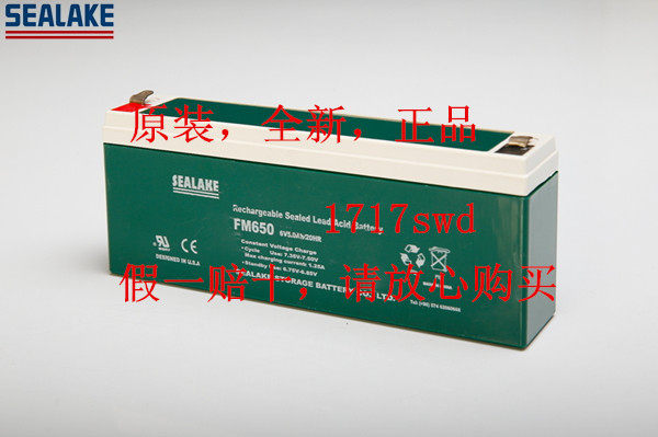 SEALAKE battery warranty one year FM650 6V5 0AH weighing hanging electronic scale special battery
