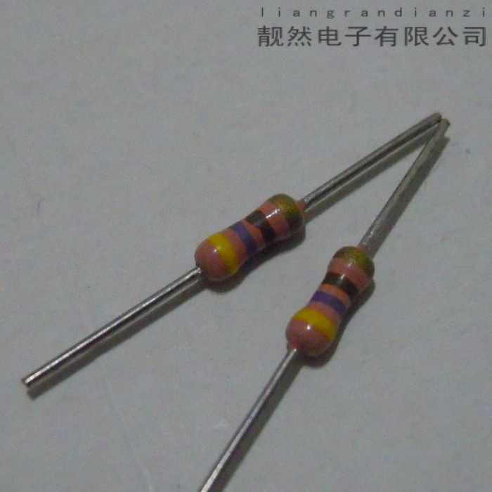 KOA Japan Original clothes without feeling 470R 0 5% 25W OFC Audio charcoal film resistance