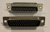 Black glue DB44 male head wire 3 rows 44p pin HDB44 core connector connector connector