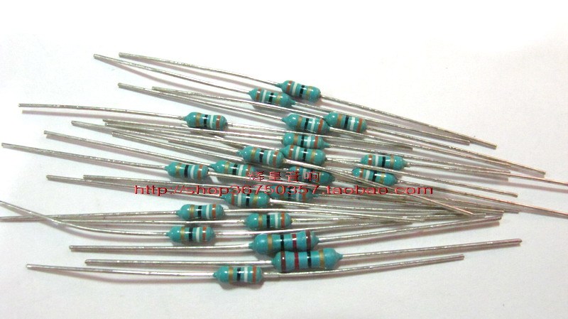 AMRS Japanese national treasure grade carbon film four-color ring resistor 1 4W 100R 220R 470R, etc
