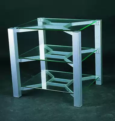 Yite TV-5802 Adjustable high tempered glass audio rack Cabinet audio rack Equipment rack Power amplifier rack