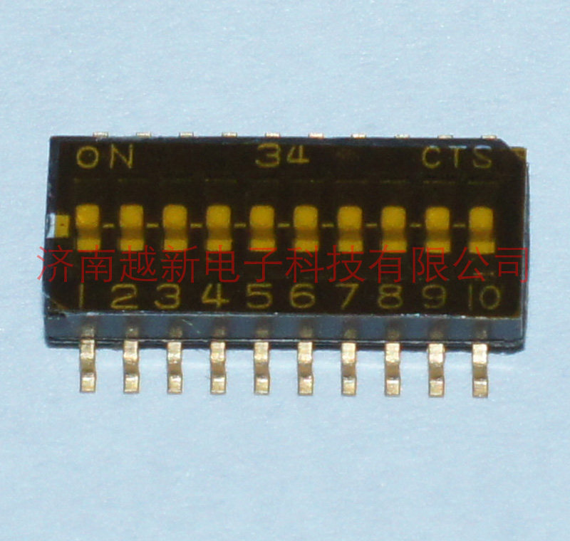 Import spot CTS 218-10LPST US CTS dial-switch 10 bits patch dial switch 1 27mm