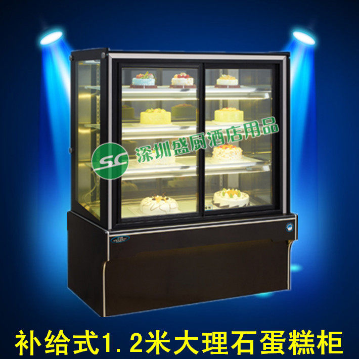 Gold Rhombus Cake Cabinet 1 2 m Recharge Style Front Door Marble Cake Cabinet Fresh Cabinet Cake Display Cabinet