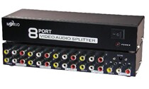 Maxtor MT-108AV Audio and Video Distributor AV Distributor One In Eight Out