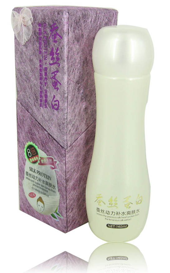 一枝春护肤水蚕丝蛋白动力补水爽肤水140ml补水保湿化妆水滋润