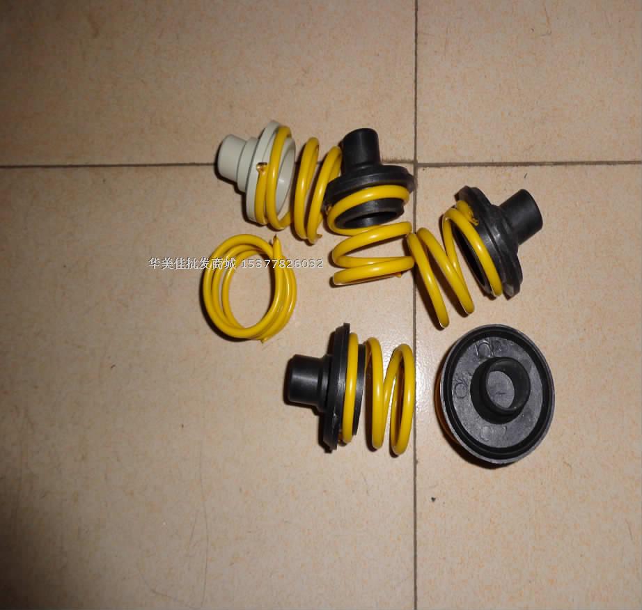 Cotton core spring for filter machine, rubber-covered spring, acid and alkali resistance, special for electroplating plant, special for chemical plant, factory direct sales