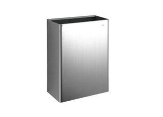 Yazhijie stainless steel garbage can Hotel kitchen room special garbage can Square XT02-630