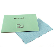 7*10cm blue packaging deerskin velvet silver cloth wipe gold cloth