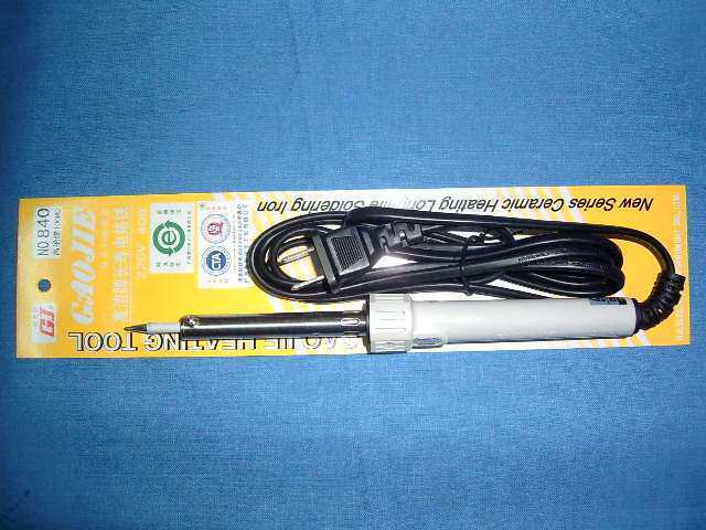 Four Drilling Credibility Famous tool Guangzhou Yellow Flower High cleaning card 40w Outer heat electric iron Model NO 840