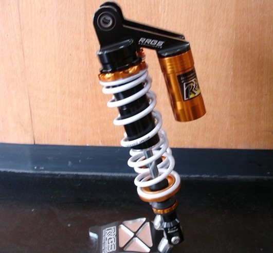 Taiwan RRGS GTR with bottle damping - 15 axis shock shelter