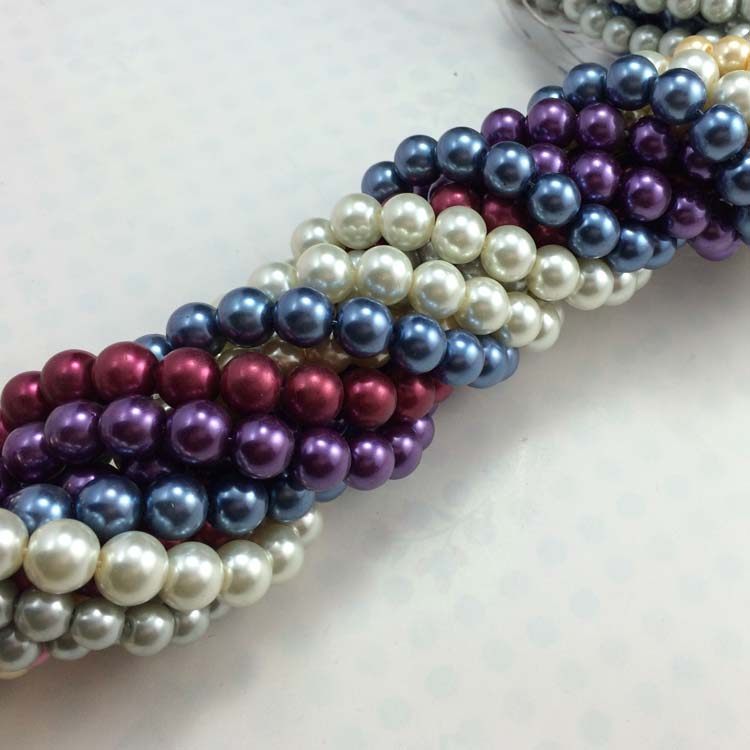 Simulation Big Beads Pearl Necklace shooting props Furnishing Pendulum with photo camera photo-phase Taobao Net Shop Photography Background Ornaments