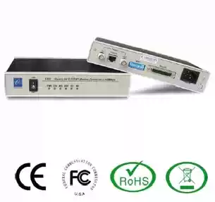 Sanwang E422 RS485 422 to E1 2M G 703 Protocol converter E1 to 422 2M to 422