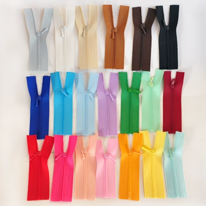 Waifu Zipper bjd Zipper 0#Супер маленькие вспомогательные материалы mini 0 Zipper Zipper 20 Color 7 см закрытый хвост