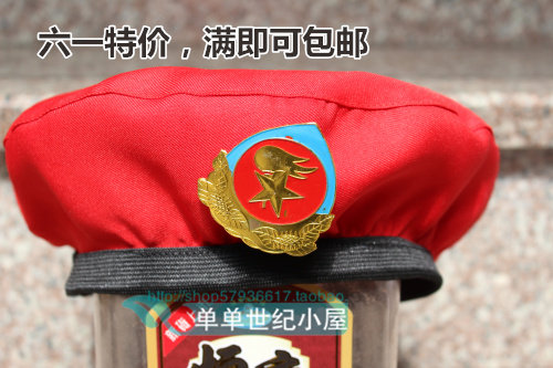 Dance Hat Band Cap Berets Small Red Hat Beret Hat Children Navy Cap Early Childhood Performance Hat Spot