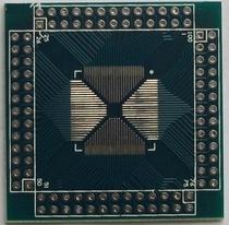 Multi-functional interposer LQFP pad spacing 0 5 0 8 adapter plate DIP64 DIP100