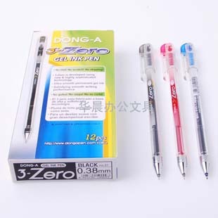 South Korea East Asia pen 0 38 Neutrality Pen Dong-a 0 38 Transparent Pole Aqueous Pen DONNG-A