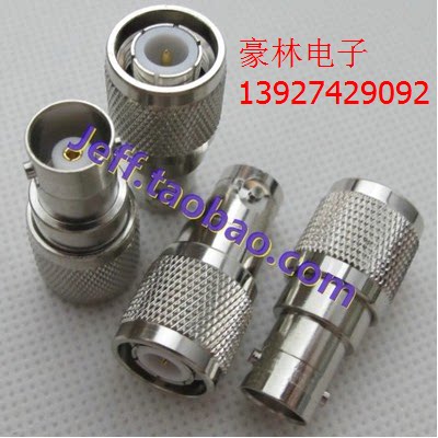 RF signal adapter TNC-J male (inner screw inner needle) to BNC-K female (inner hole) TNC BNC-JK