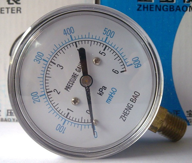 YE60 6KPA Film Box Pressure Watch Micropressure Watch Factory in Shanghai Zhengba Pressure Watch