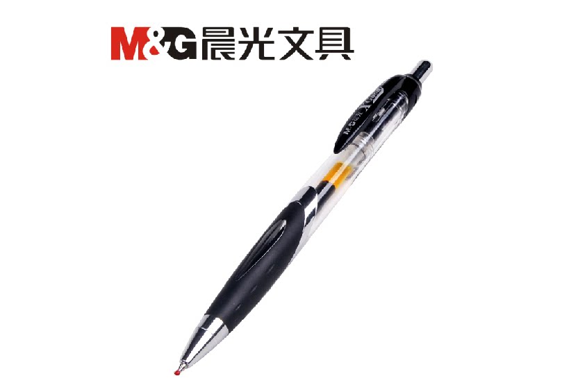 Chenguang gel pen GP-1350 press spring gel pen signature pen 0 5mm gel pen signature pen
