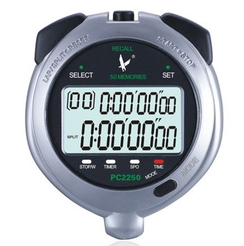 Tianfu PC2250 double row 50 track and field sports chronograph running stopwatch factory direct sales