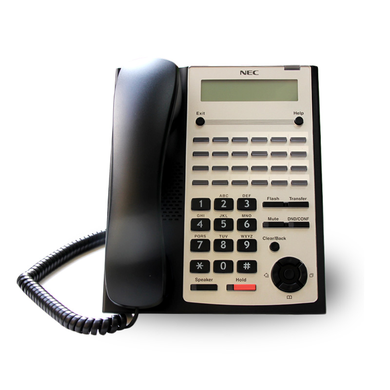 NEC SL1000 IP4WW-24TXH-A-TEL 24-Key Wired Phone with Display ...