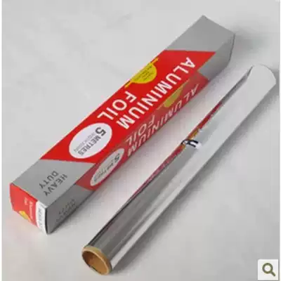 Tin foil paper aluminum foil barbecue tin foil paper tin foil baking 5 meters grilled chicken barbecue